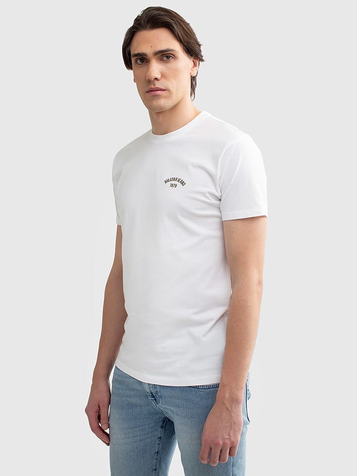 BIG STAR Koszulka "Vincer" w kolorze białym rozmiar: 3XL