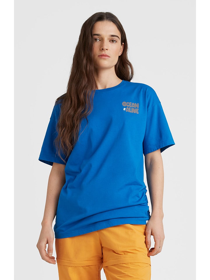 O'Neill Koszulka "Stream" w kolorze niebieskim rozmiar: L