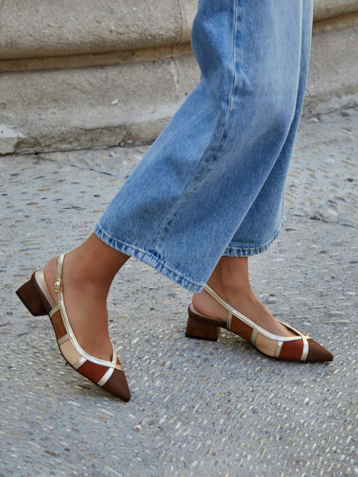 Bellucci Czółenka w kolorze brązowym rozmiar: 40