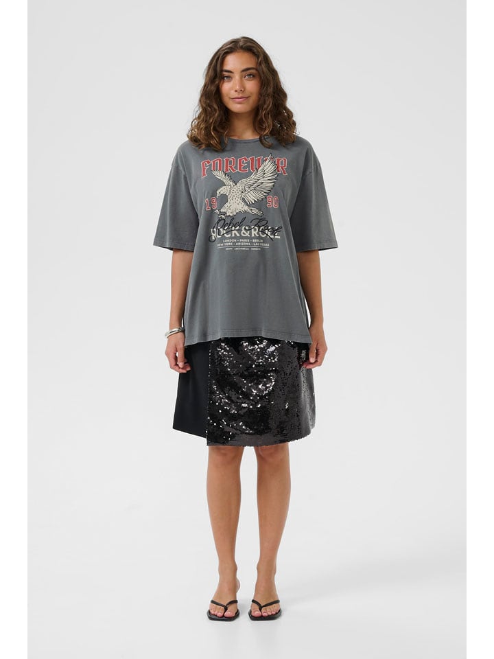 CULTURE Koszulka w kolorze szarym rozmiar: S