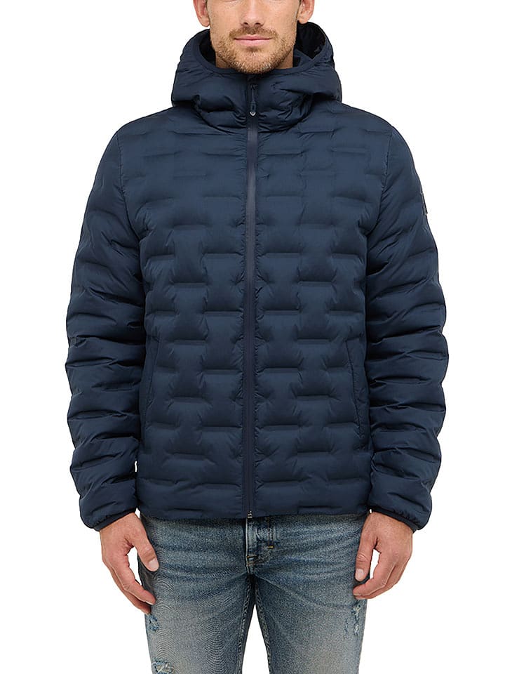 Mustang Kurtka pikowana w kolorze granatowym rozmiar: 3XL