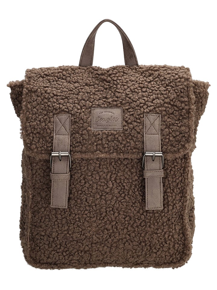 Beagles Plecak "Vavarra" w kolorze brązowym - 25 x 31 x 11 cm rozmiar: onesize