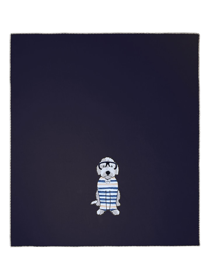 maryplaid Pled w kolorze granatowym rozmiar: 160x180 cm