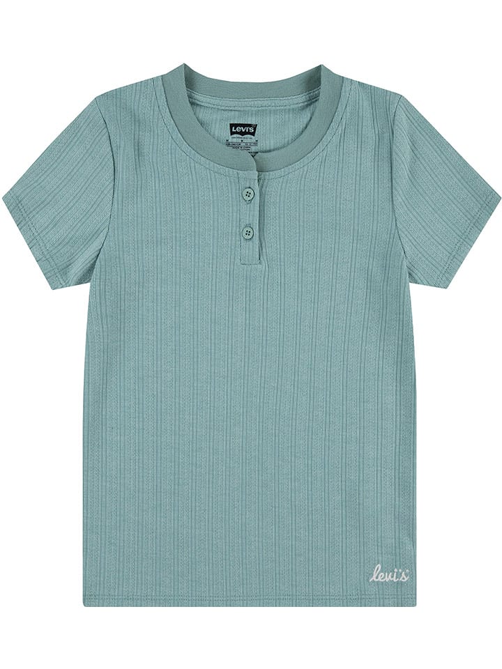 Levi's Kids Koszulka w kolorze zielonym rozmiar: 128