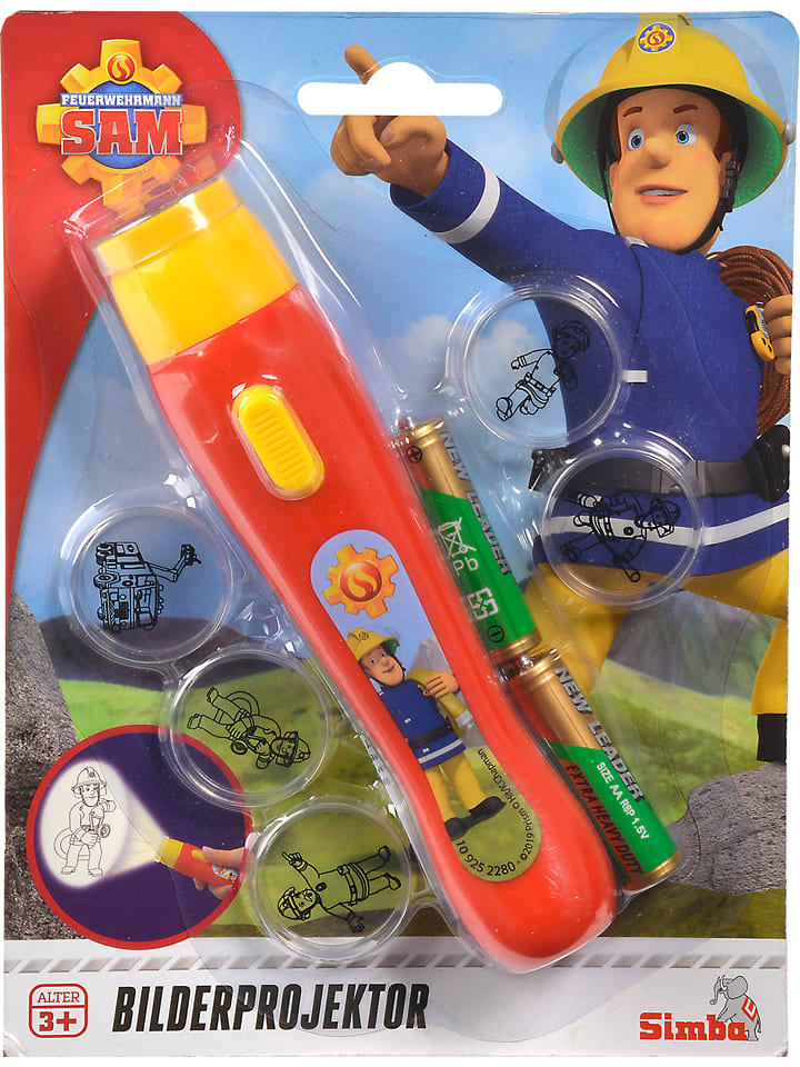 Feuerwehrmann Sam Projektor "Strażak Sam" - 3+ rozmiar: onesize