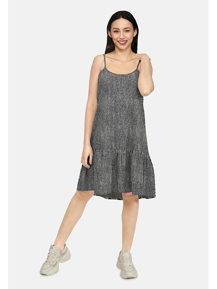 SisterS point Sukienka w kolorze granatowo-białym rozmiar: S