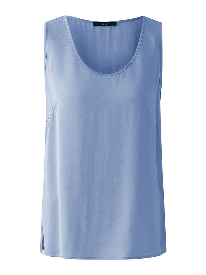 Oui Top w kolorze błękitnym rozmiar: 36