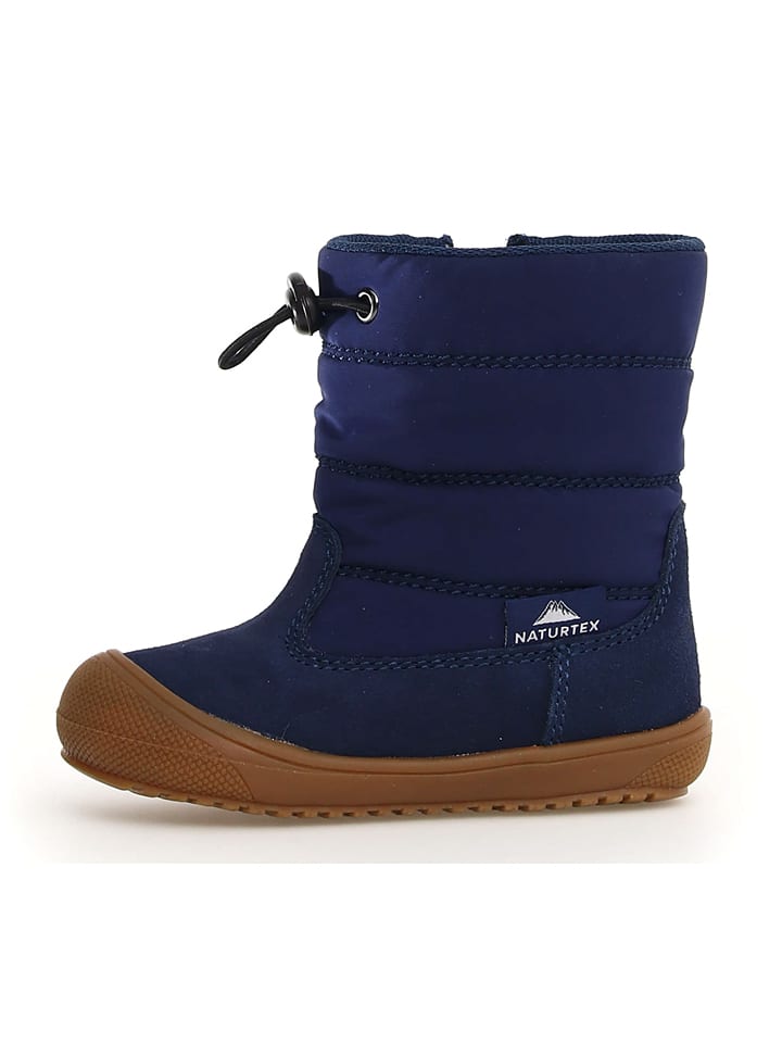 Naturino Kozaki zimowe w kolorze granatowym rozmiar: 25