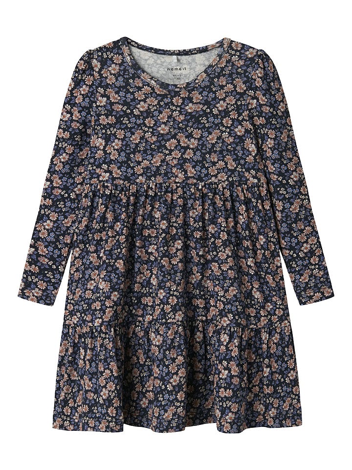 name it Sukienka "Oalia" w kolorze granatowo-beżowym rozmiar: 92