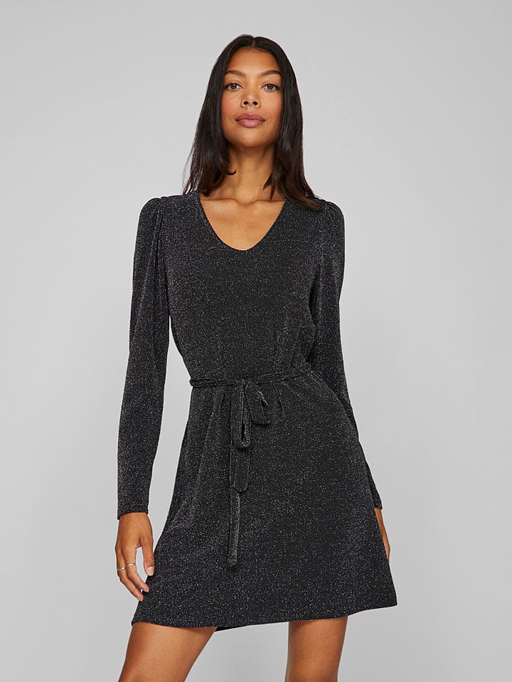 Vila Sukienka w kolorze czarnym rozmiar: L