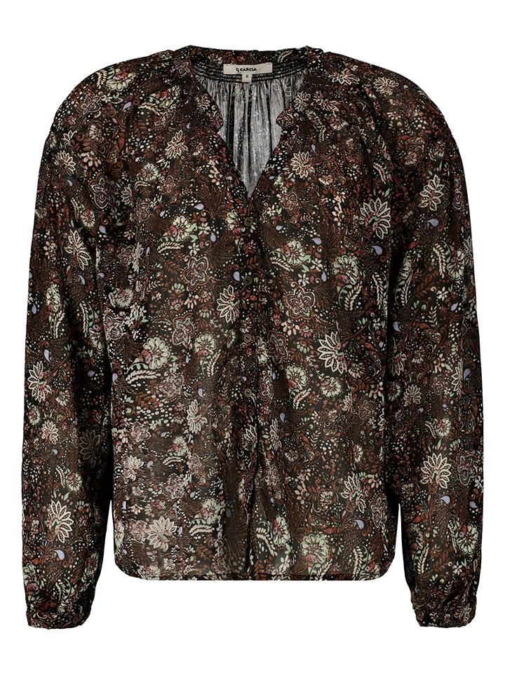 Garcia Bluzka w kolorze brązowym rozmiar: S