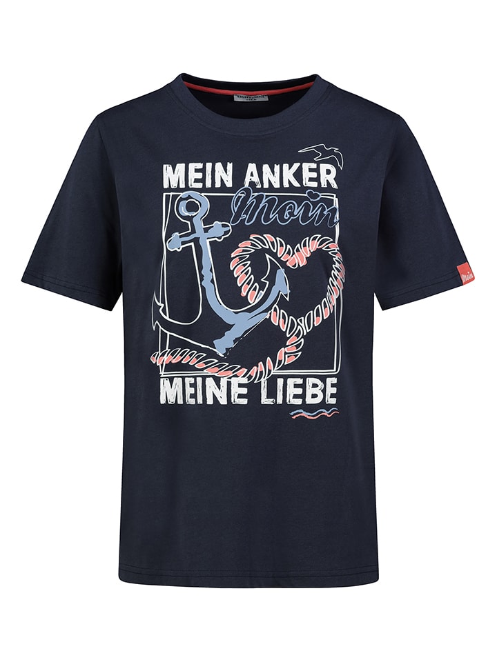 Eight2Nine Koszulka w kolorze granatowym rozmiar: S