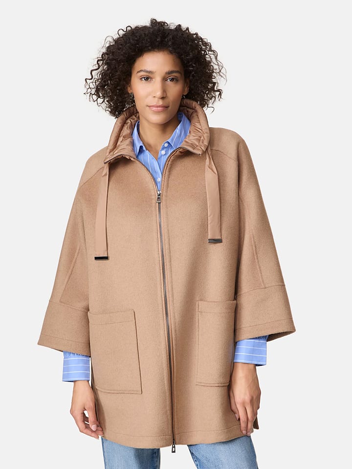 EDITION Narzutka w kolorze jasnobrązowym rozmiar: 48