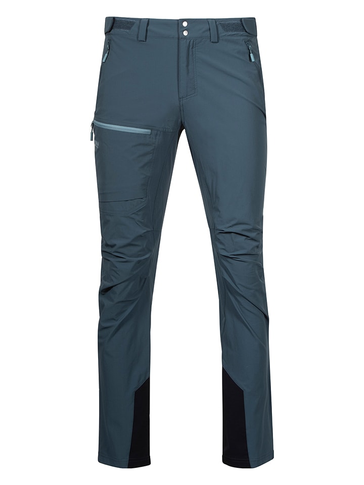 Bergans Spodnie softshellowe "Breheimen" w kolorze granatowym rozmiar: XL
