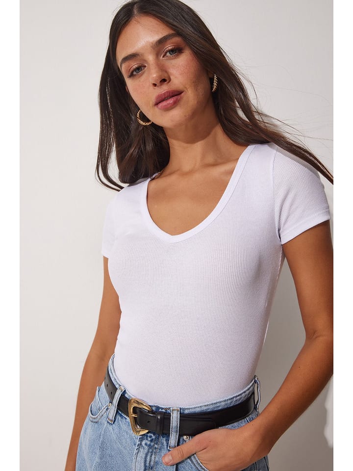 Happiness Istanbul Koszulka w kolorze białym rozmiar: S/M