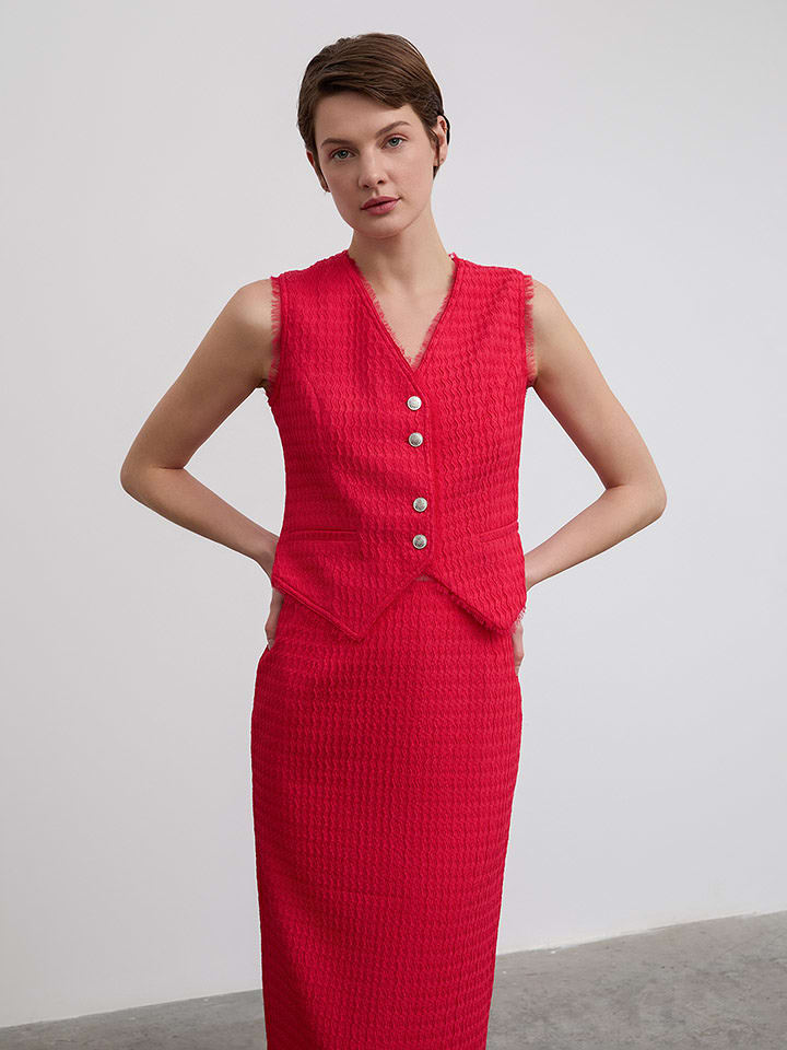 BGN Kamizelka w kolorze różowym rozmiar: 38