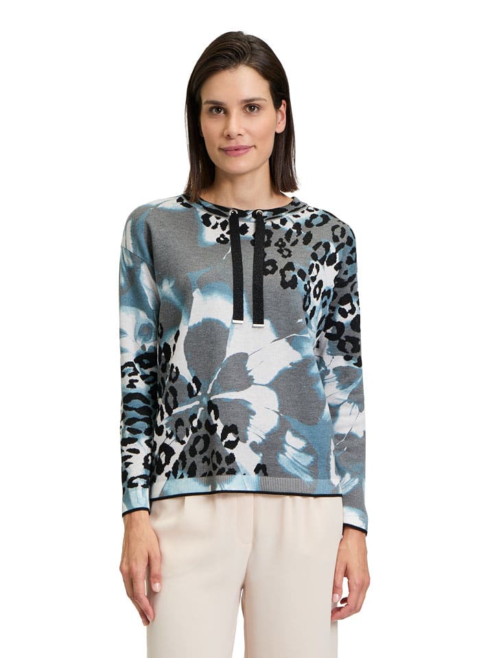 Betty Barclay Sweter w kolorze błękitno-szarym rozmiar: 40