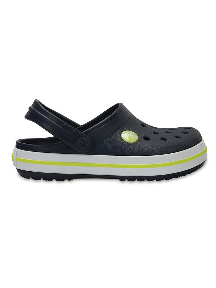 Crocs Chodaki "Crocband" w kolorze granatowo-żółtym rozmiar: 20/21