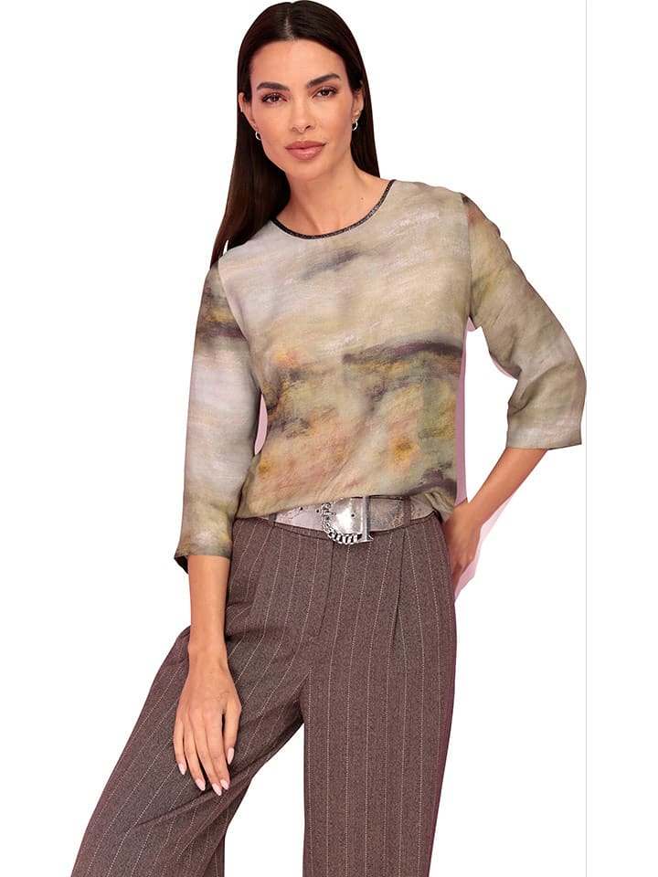 Heine Bluzka w kolorze beżowym rozmiar: 44