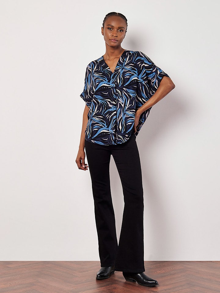 Apricot Bluzka w kolorze granatowo-błękitnym rozmiar: XL