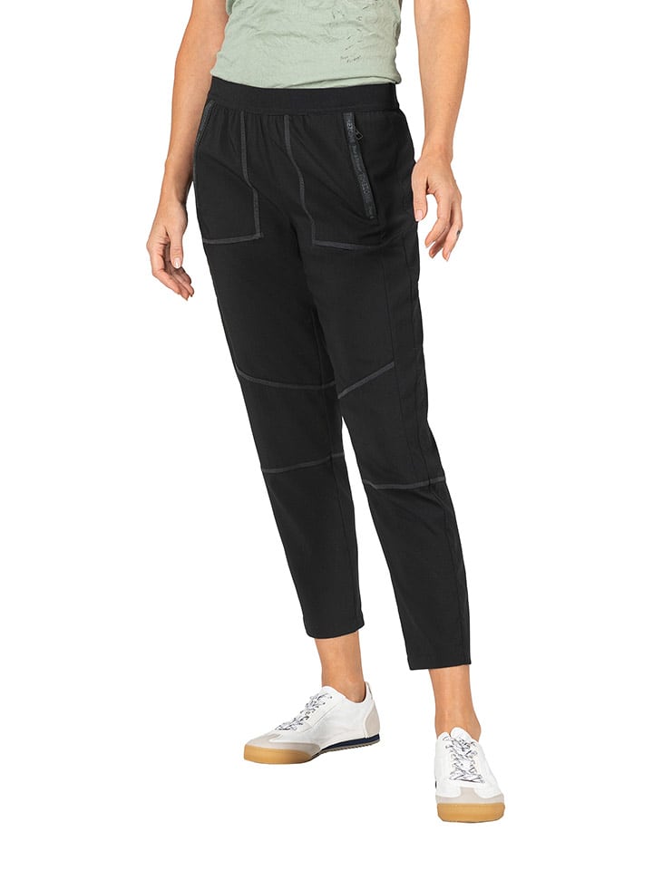 Timezone Spodnie dresowe w kolorze czarnym rozmiar: L