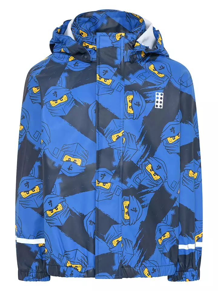 LEGO Kurtka przeciwdeszczowa "Jonathan" w kolorze niebieskim rozmiar: 128