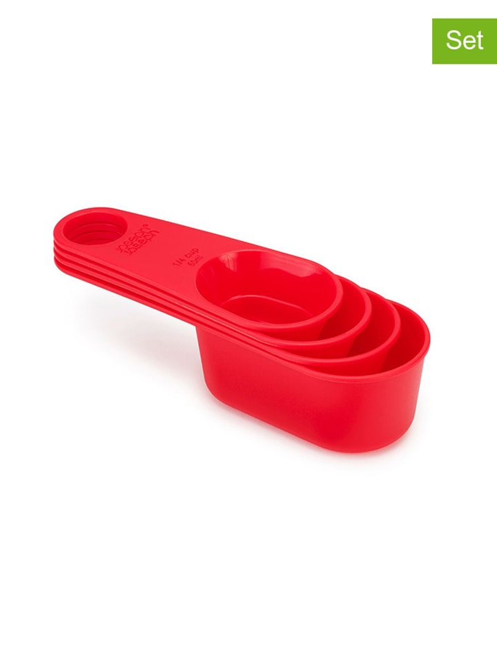 JosephJoseph Miarki (4 szt.) w kolorze czerwonym rozmiar: onesize