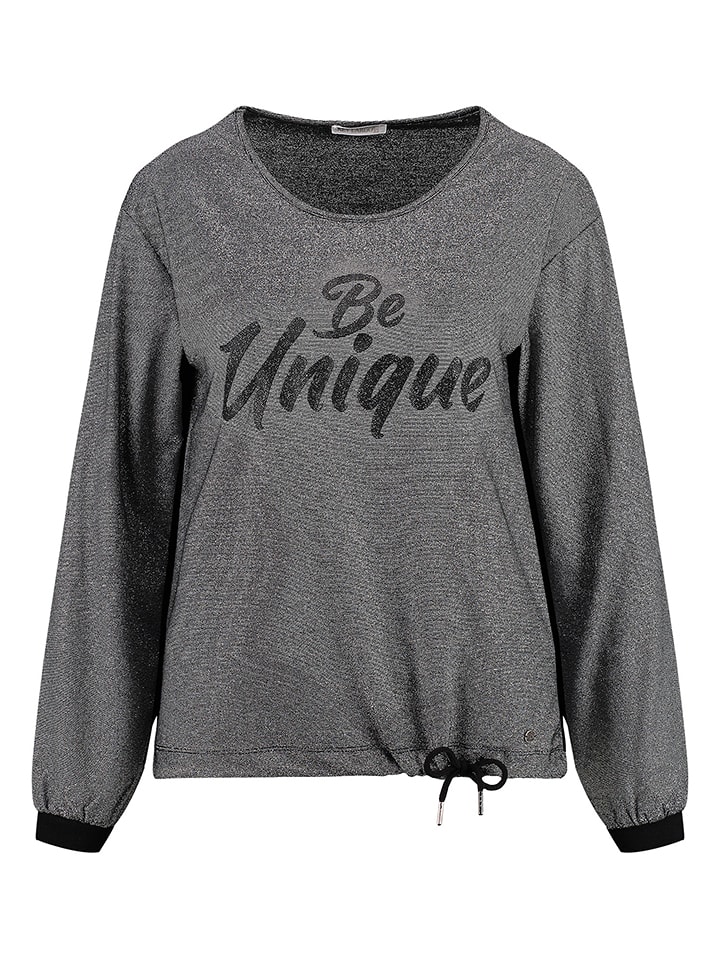 KEY LARGO Bluza "Dance" w kolorze ciemnoszarym rozmiar: M