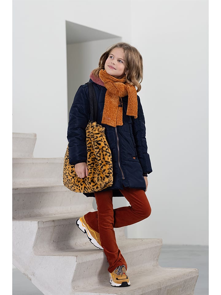 NONO Kurtka pikowana "NoNo Baggy" w kolorze granatowym rozmiar: 158/164