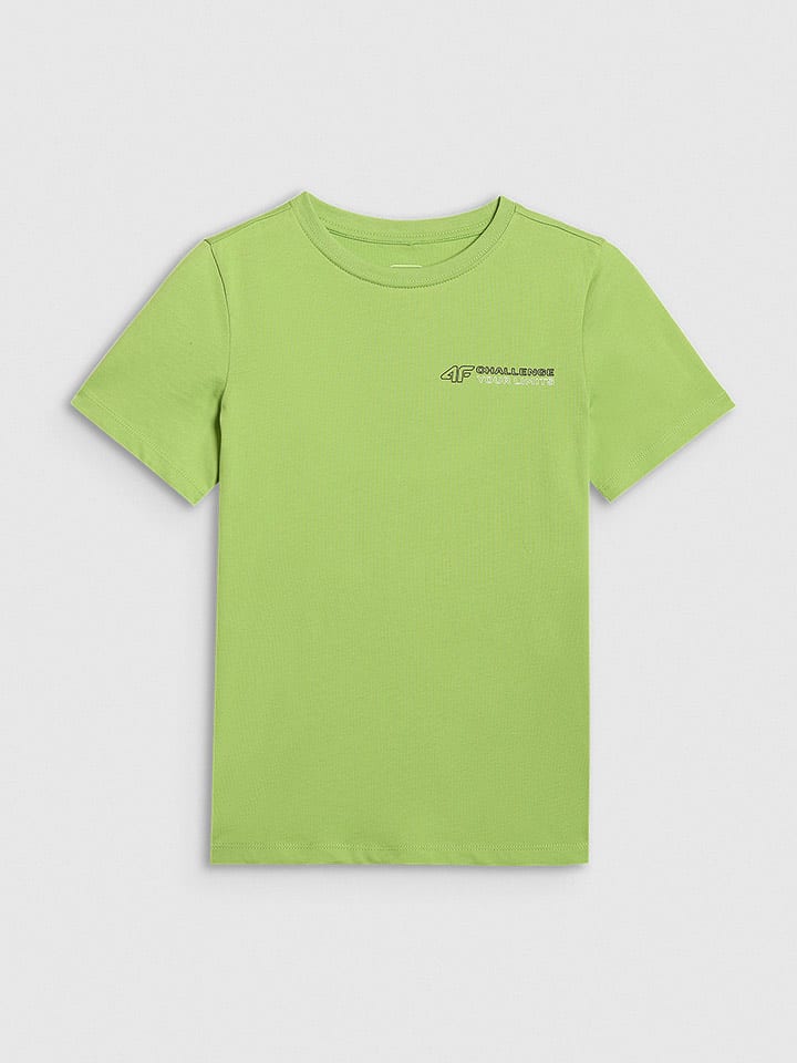 4F Koszulka w kolorze jasnozielonym rozmiar: 164