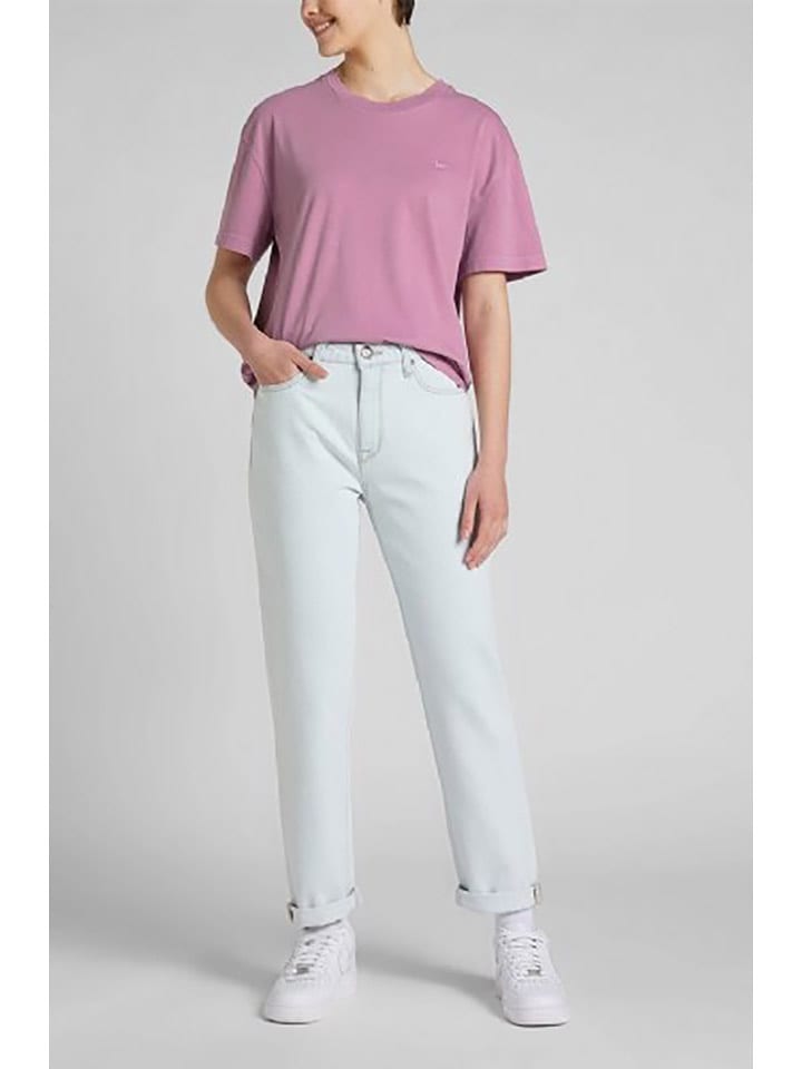 Lee Dżinsy "Carol" - Mom fit - w kolorze błękitnym rozmiar: W28/L35