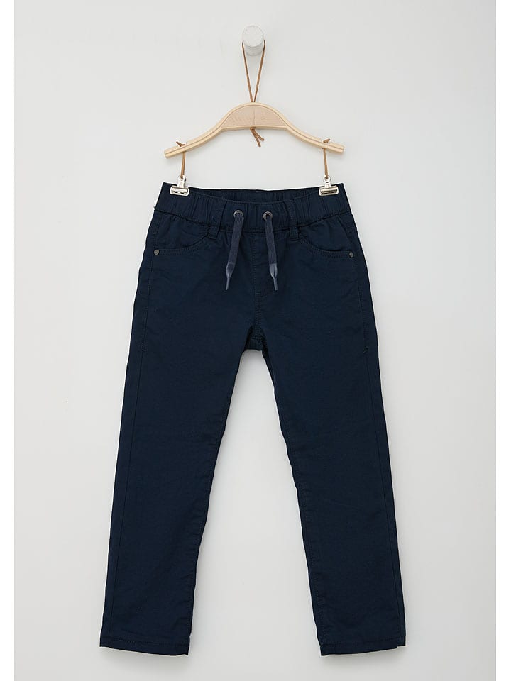 s.Oliver Spodnie w kolorze granatowym rozmiar: 122