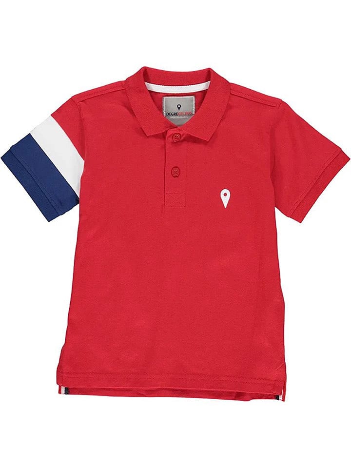 Peak Mountain Koszulka polo w kolorze czerwonym rozmiar: 98