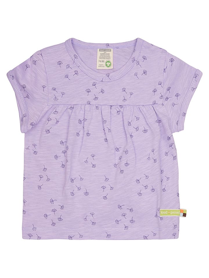 loud + proud Koszulka w kolorze fioletowym rozmiar: 74/80