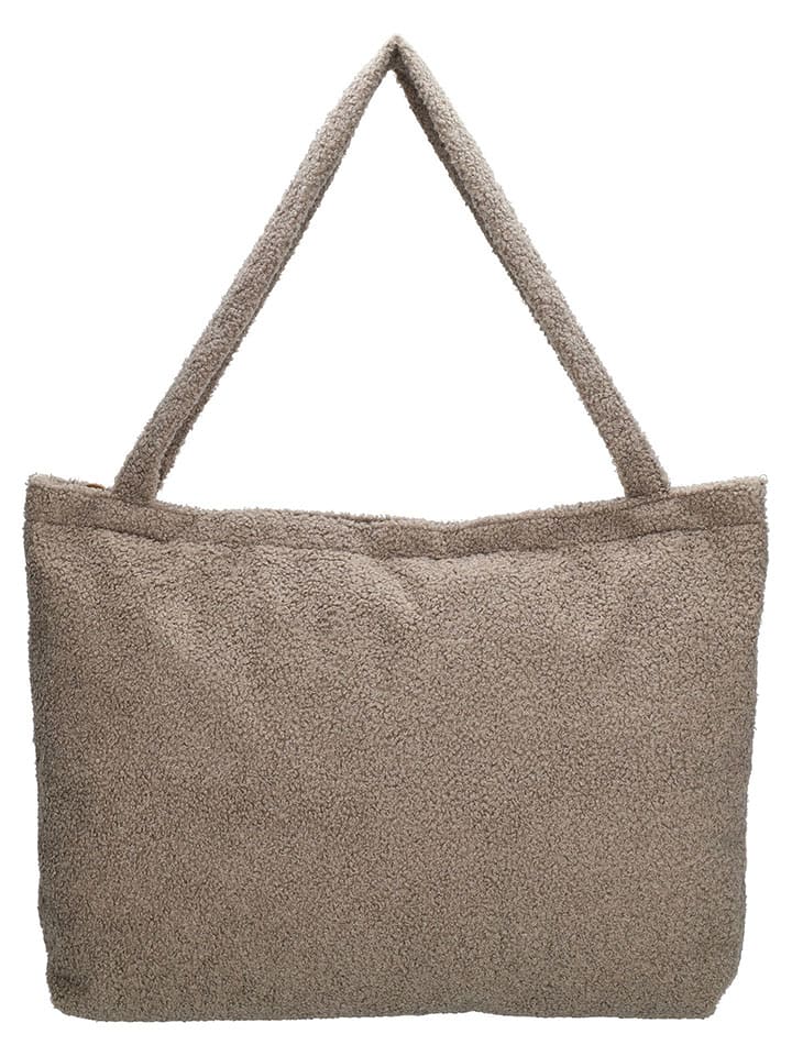 Beagles Shopper bag w kolorze szarobrązowym - 60 x 36 x 10 cm rozmiar: onesize