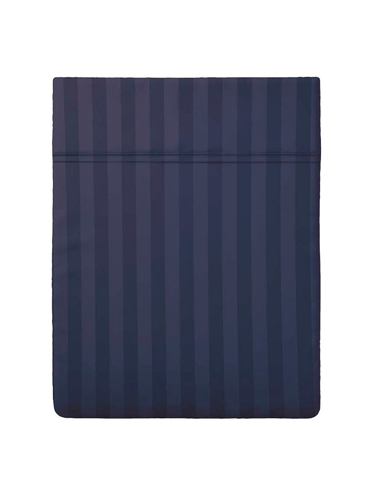 CXL by Christian Lacroix Satynowe prześcieradło w kolorze granatowym rozmiar: 260x290 cm