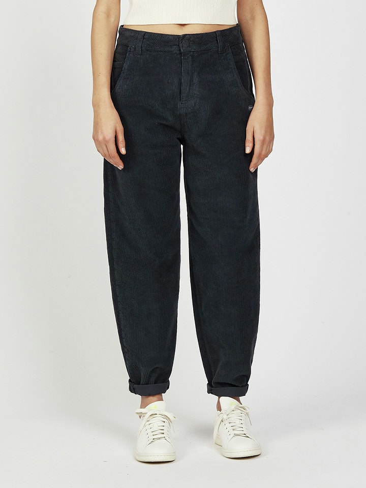 Gang Spodnie sztruksowe w kolorze antracytowym rozmiar: W32