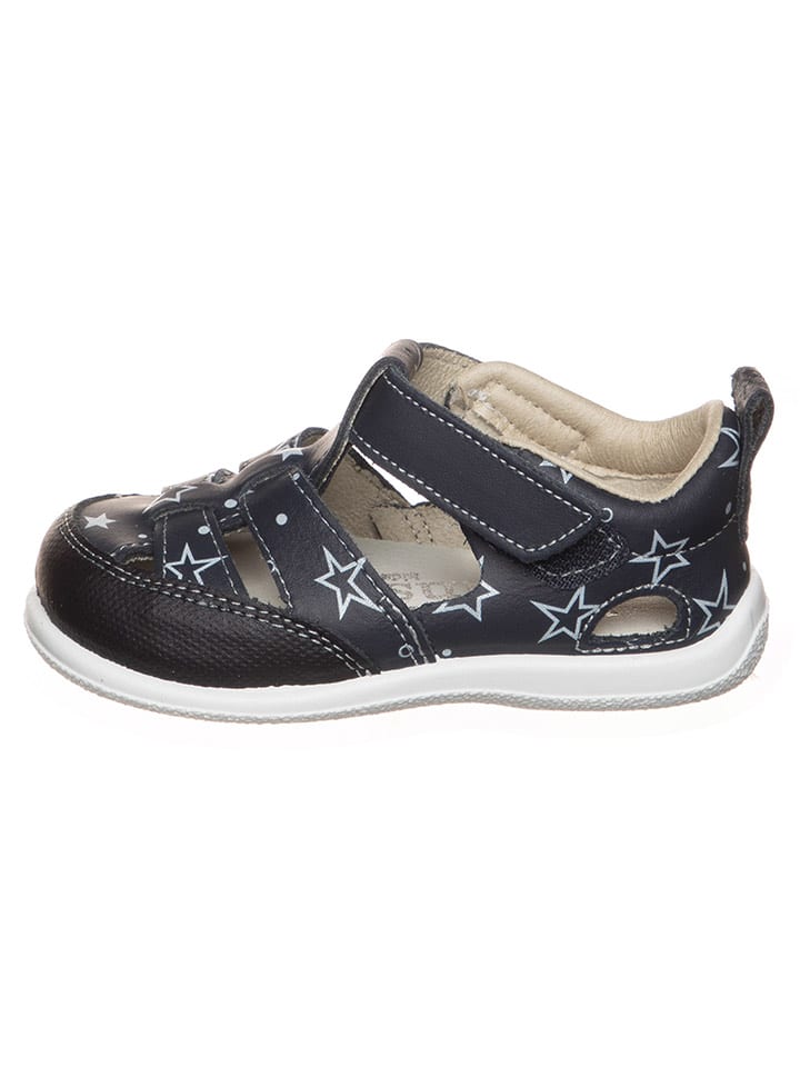 kmins Skórzane półsandały w kolorze granatowym rozmiar: 26