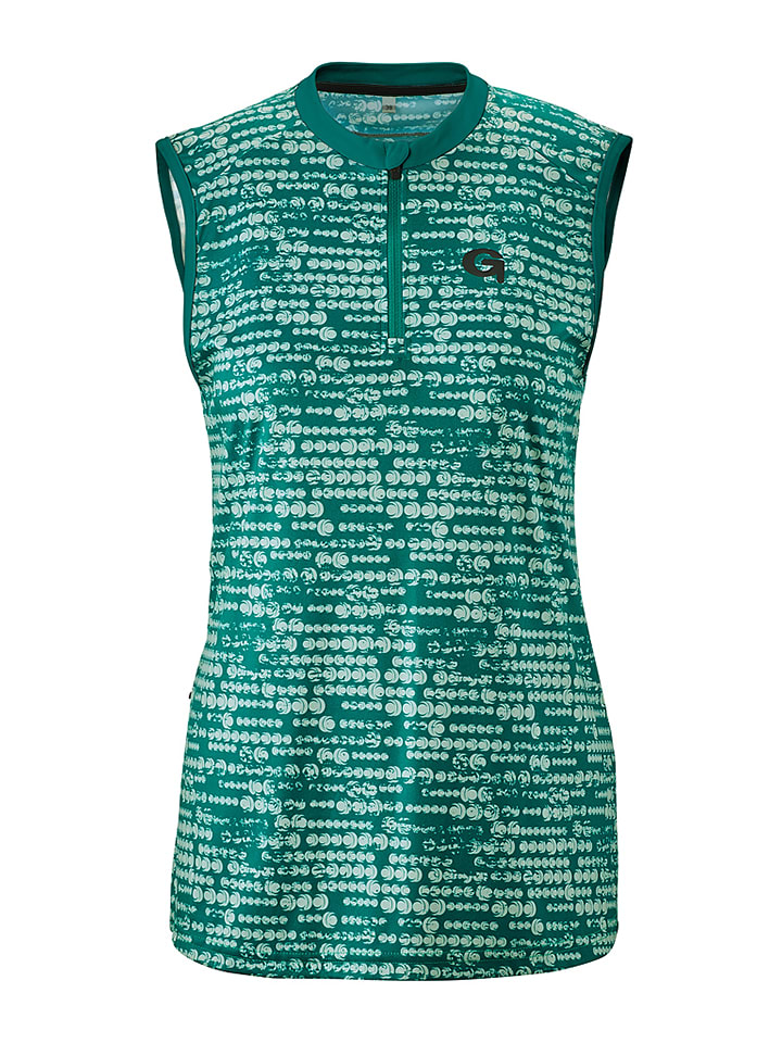 Gonso Top kolarski "Casol" w kolorze zielonym rozmiar: 48