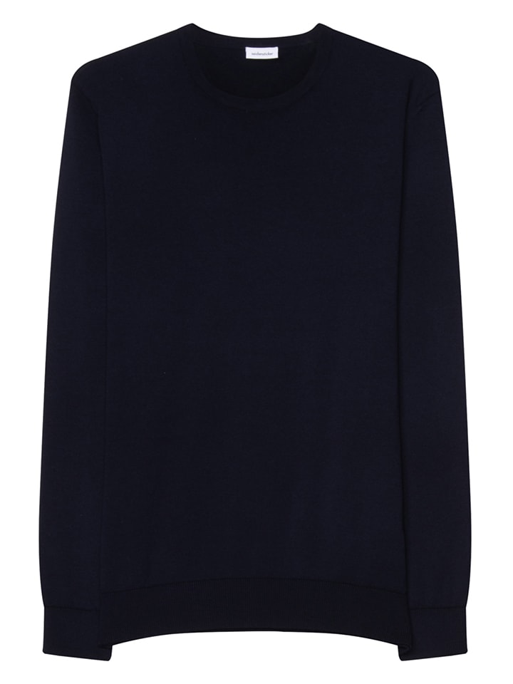 Seidensticker Sweter w kolorze granatowym rozmiar: M