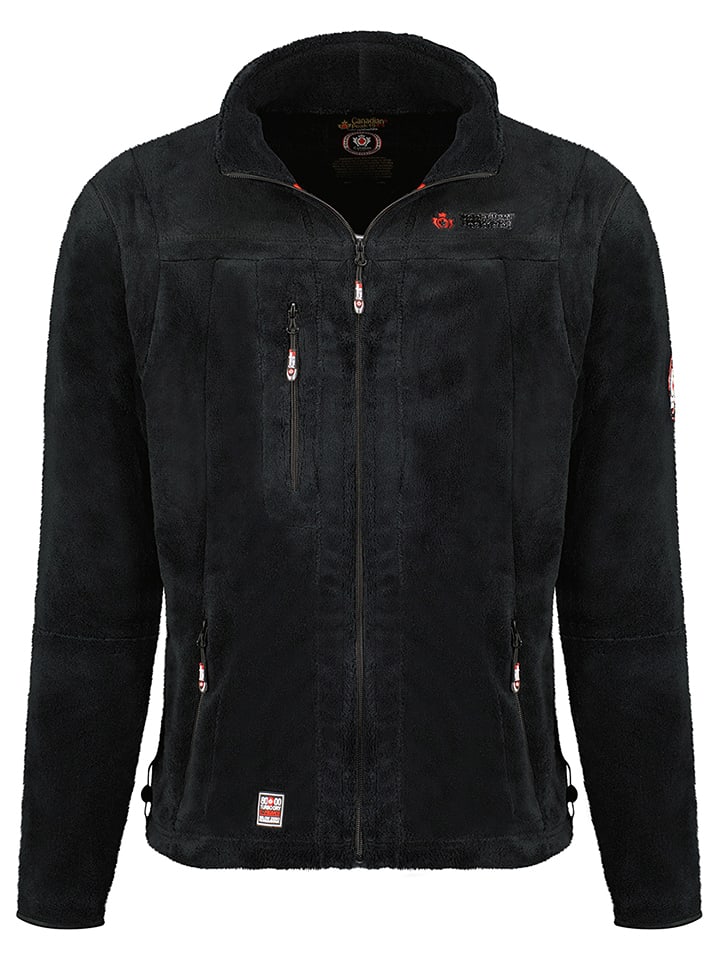 Canadian Peak Kurtka polarowa "Uploadeak" w kolorze czarnym rozmiar: XL