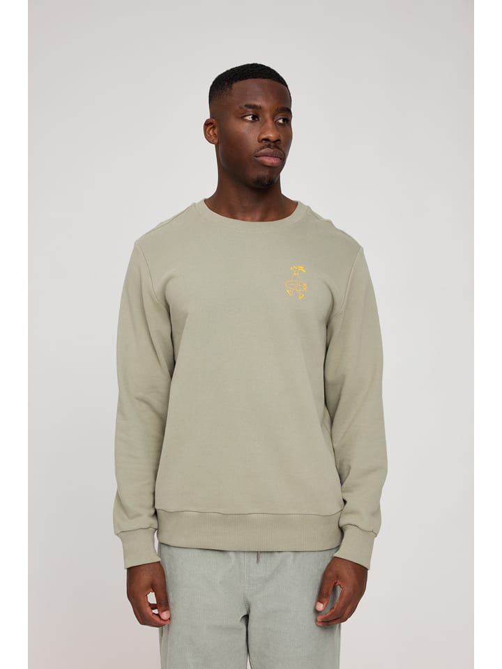 MAZINE Bluza "Back Print" w kolorze jasnozielonym rozmiar: S