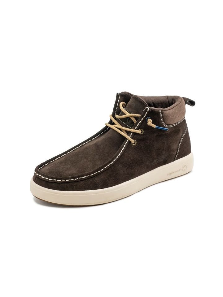 natural world Skórzane botki w kolorze brązowym rozmiar: 46