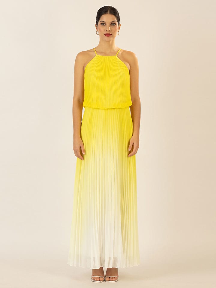 APART Sukienka w kolorze żółto-białym rozmiar: 34