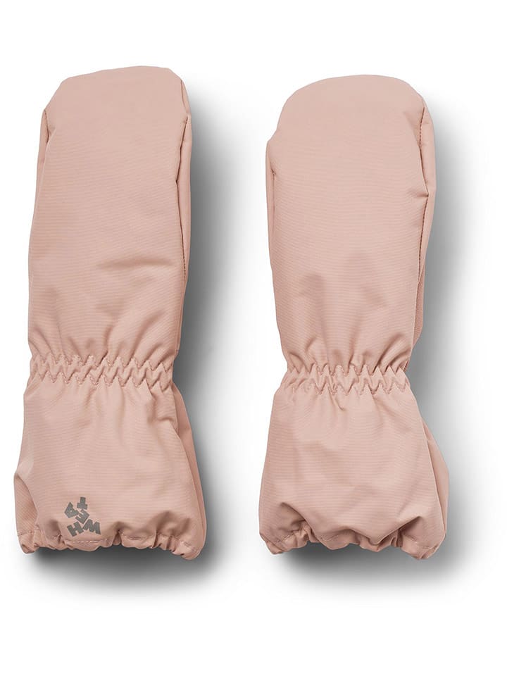 Wheat Rękawiczki funkcyjne "Monta" w kolorze jasnoróżowym rozmiar: 98-110