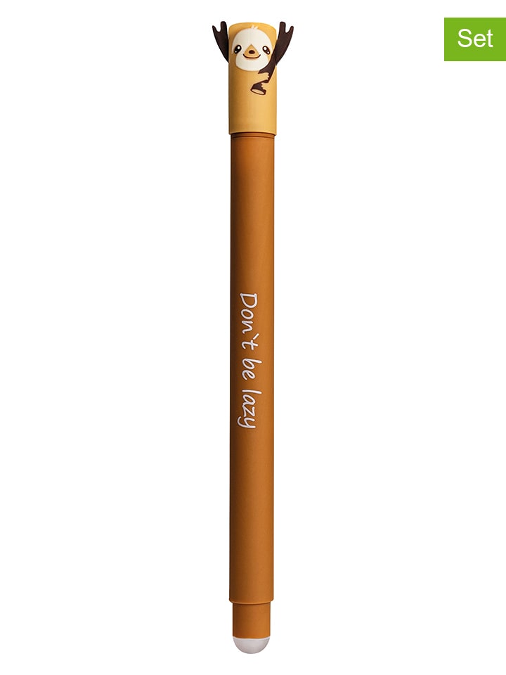 Faber-Castell Długopisy żelowe (3 szt.) "Erase it! - Sloth" rozmiar: onesize