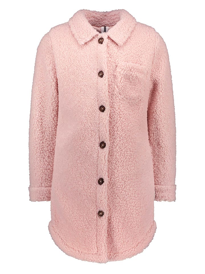 B.Nosy Płaszcz pluszowy w kolorze jasnoróżowym rozmiar: 158/164