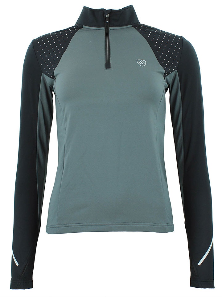 Peak Mountain Koszulka funkcyjna "Aflint" w kolorze szarym rozmiar: XL