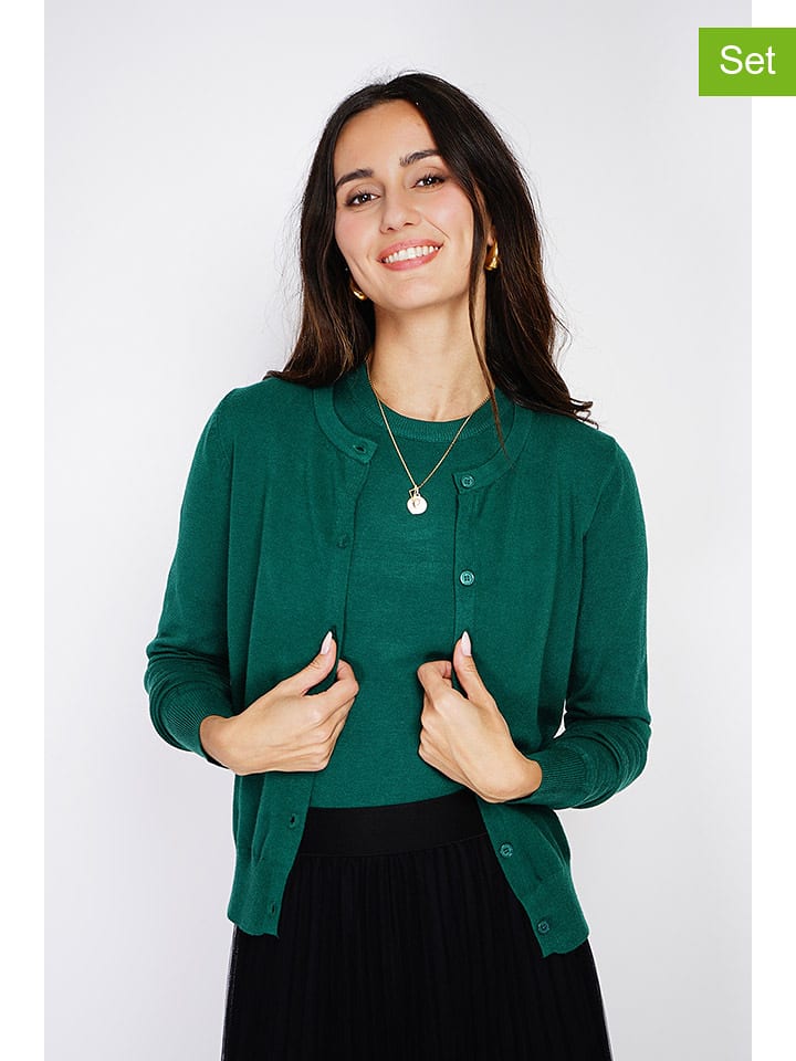 C& Jo 2-częściowy zestaw w kolorze zielonym rozmiar: 44