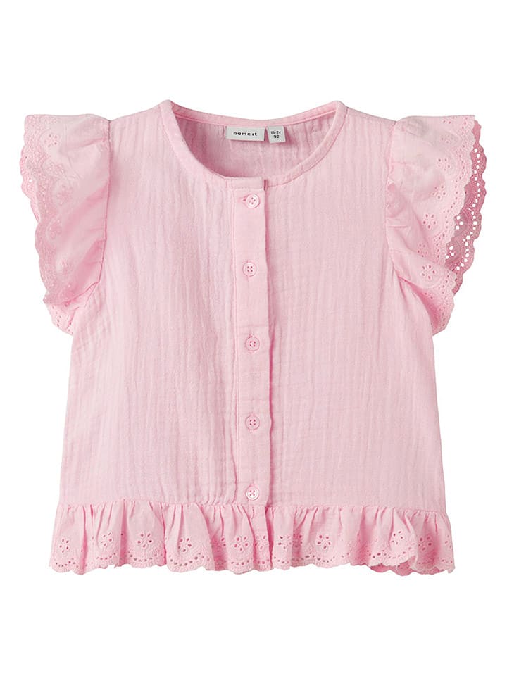 name it Koszulka "Hakki" w kolorze jasnoróżowym rozmiar: 104